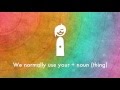 Differentiating Your and You're