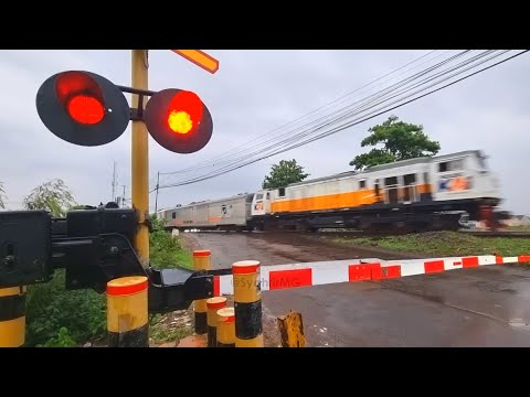 Perlintasan Kereta Api VIALIS x ALKMAAR | 2 Palang Baru WANTECH | Alarm Mp3