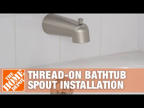 How To Replace A Bathtub Faucet, How To Replace Stand Alone Bathtub Faucet