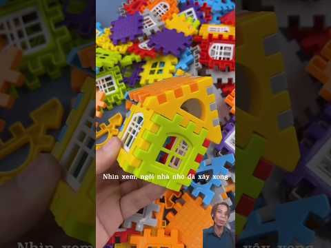 Các bạn từng chơi khối xây dựng này tạo ra mô hình gì khủng chưa? #funny #funnnyvideo #memes #fyp