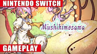 Mushihimesama Switch footage