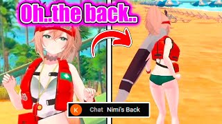 Nimi Accidentally Turns The Camera Way Too Much...