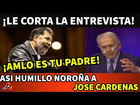 ¡AMLO ES TU PADRE! PEPE CARDENAS NO AGUANTO Y CORTA LA ENTREVISTA