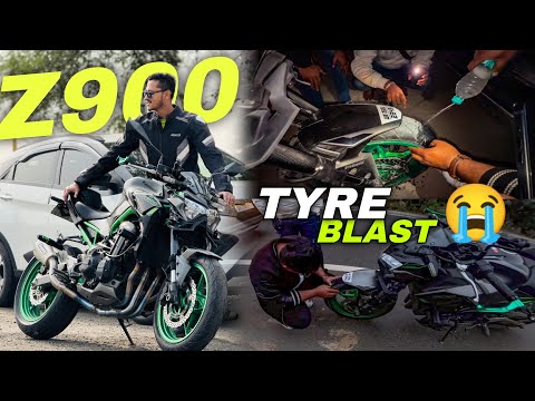 Z900 এর Tyre ফেটে গেল মাঝরাতে 😰 Bad day of our ride | Motovlog | Dreamwalk