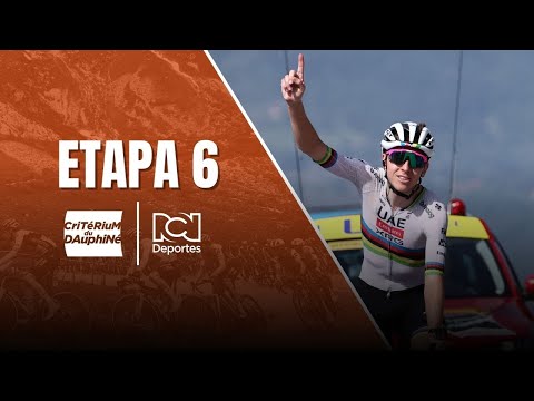 Etapa 6 - Criterium Du Dauphine 2025 | Ciclismo RCN