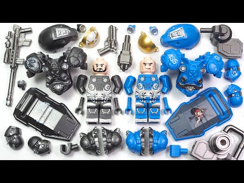 LEGO StarCraft | Jim Raynor | Tychus Findlay Unofficial Lego Minifigures