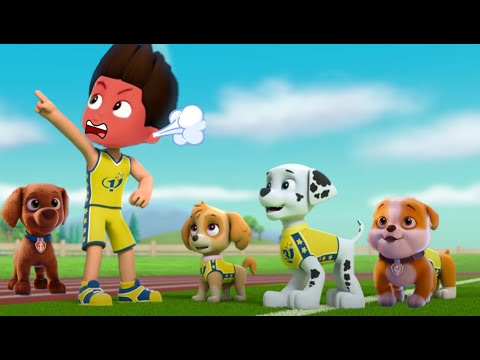 Paw Patrol The Movie Rescue Ryder Mission Mighty Pups Summer Sports Day ep 18 Nick Jr. HD