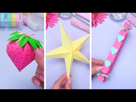 Easy paper crafts and cute gift ideas / Paper crafts DIY projects #innovacrafts