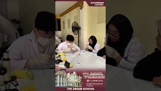 Sibuknya Murid Alexandria Islamic School