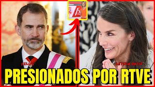 IMPACTANTE EXCLUSIVA Letizia Ortiz y Felipe PRESIONADOS por RTVE