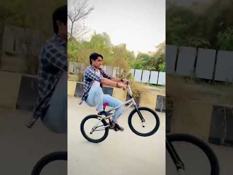 Practice Makes A Man Perfect🔥Akram Bmx Rider #shorts new Cycle Stunt bmx india