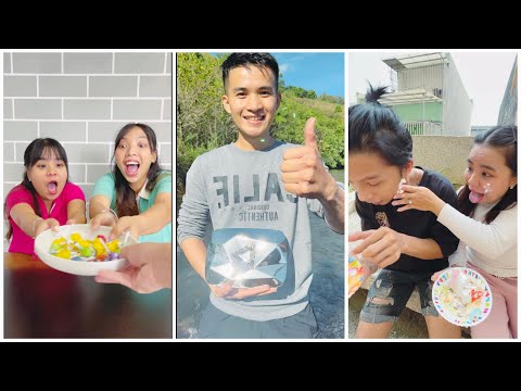 Sister Candy Party 🍭 Teasing Ice Cream On Face 😛🎂 by Su Hao #shorts