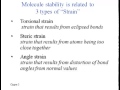 Cycloalkanes and Conformational Strain