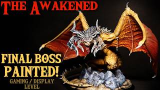 Final Boss Dragon and Largest Miniature I  Ever Painted!