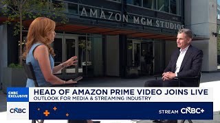 YouTube video thumbnail: Head of Amazon Prime Video on Movie Studio: We Wanted to Take Control of our Output