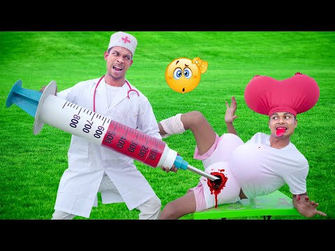 Very Special Trending Funny Comedy Video 2024Amazing Injection Wala Trending Comedy Video2024Doctor
