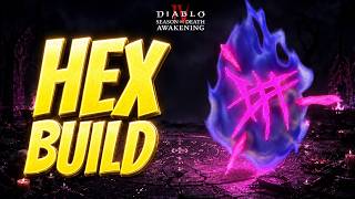 UNDISCOVERED Hex Blast Warlock Full Build Guide For Diablo 4 Season 14