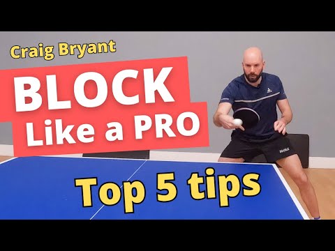 BLOCK LIKE A PRO - Top 5 blocking tips from Craig Bryant