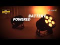 BeamZ Pro BBP66 Wireless Battery Par Uplighter