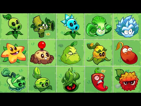 PVZ 3 All Plants Power-Up! vs All Zombies - Plants Vs Zombies 3