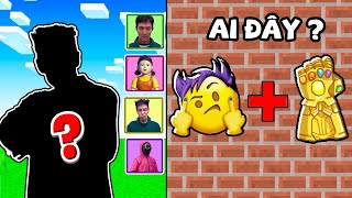 Sầu Riêng Đuổi Hình Bắt Chữ SQUID GAME Trong Minecraft