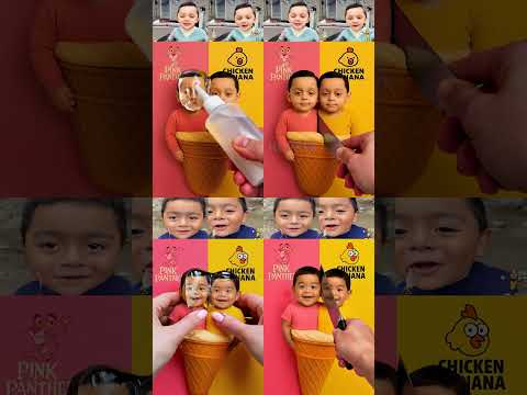 Ice Cream Compilation Waka Waka & Di Cocodrilo Pink Panther X Chicken Banana