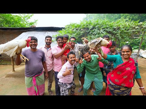 আনন্দদার মাসির বাড়ি মোরগ রান্না সঙ্গে দামোদর নদীতে মাছ ধরে জমিয়ে আনন্দ করা | Damodor river fishing