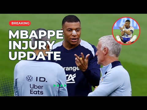 Kylian Mbappe NOSE injury update today | EURO 2024