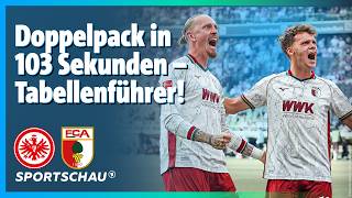 Eintracht Frankfurt - FC Augsburg Highlights Bundesliga, 2. Spieltag | Sportschau