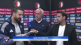 José Mourinho, Feyenoord Maçı Sonrası Sorularımızı Yanıtladı.