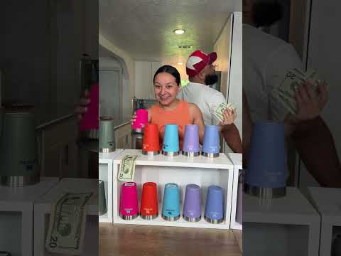 Poom pow! Bottle matching challenge #bottle #bottleflipchallenge