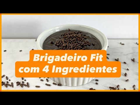 BRIGADEIRO FIT COM 4 INGREDIENTES
