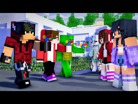 COUPLE DANCE | CHICKEN WINGS MEME | MAIZEN, JJ,ARRON, APHAMU - Minecraft Animation