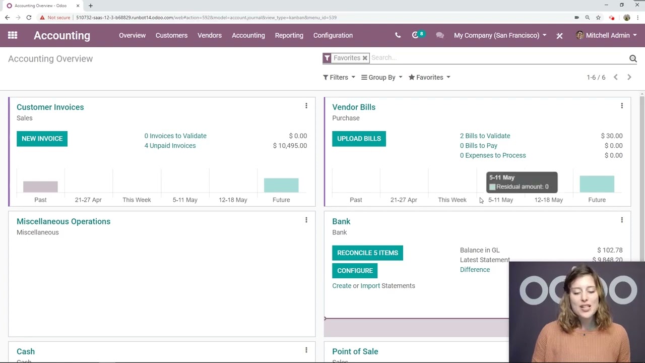 Asset Depreciation Management - Odoo Accounting | 1/14/2022

The accounting system handles depreciation by creating all depreciation entries automatically in draft mode. They are then posted ...
