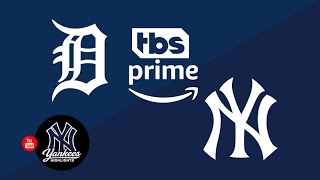 Detroit Tigers Vs New York Yankees Live Scoreboard Watch 6/30/26 (Amazon Prime Video) , (TBS)