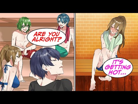 I was invited by my three step brothers to go to a sauna when in a few months [Manga Dub]
