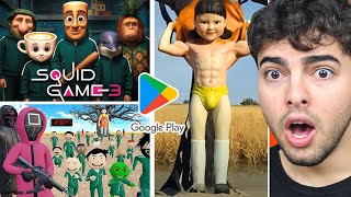 En YENİ SQUID GAME 3 Oyunlarını Test Ettim !