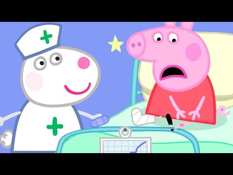 Peppa Pig Gets Hurt and Gets a Band-Aid 🐷 🩹