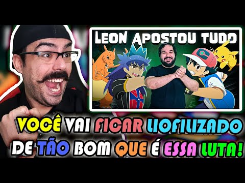 REACT - As consequências da vitória do Ash | Ash Vs. Leon | Zé Renacho