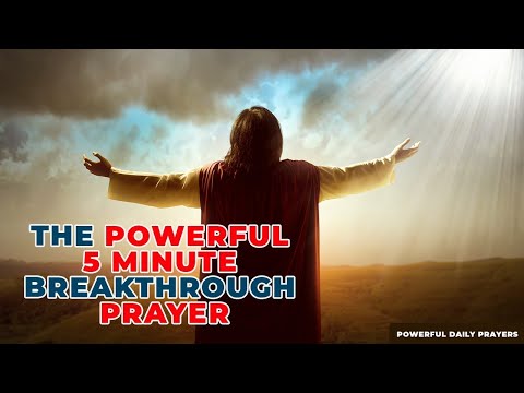 In 5 Minutes God Will Give You A Breakthrough | Powerful Miracle Prayer For Financial Breakthrough