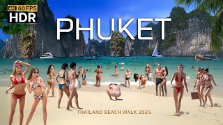 🇹🇭 4K HDR | The Most Beautiful Beaches in Phuket 🔥 A Virtual Thailand Beach Walk 2025