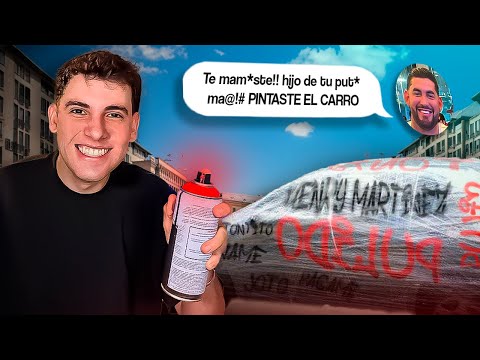 PINTAMOS EL CARRO LUJOSO DE MI AMIGO 🥵🔥| Broma PESADA sale mal...  🤬