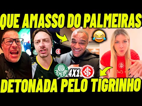 "PARECIA JOGO TREINO..." TIGRINHO ACABOU COM O INTER! RENATA FAN PERDEU A LINHA COM A DERROTA!