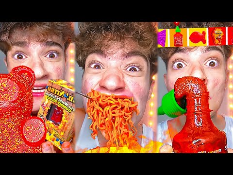 Extreme Spicy Food Tiktok Compilation 3 |  @MoreSpizee