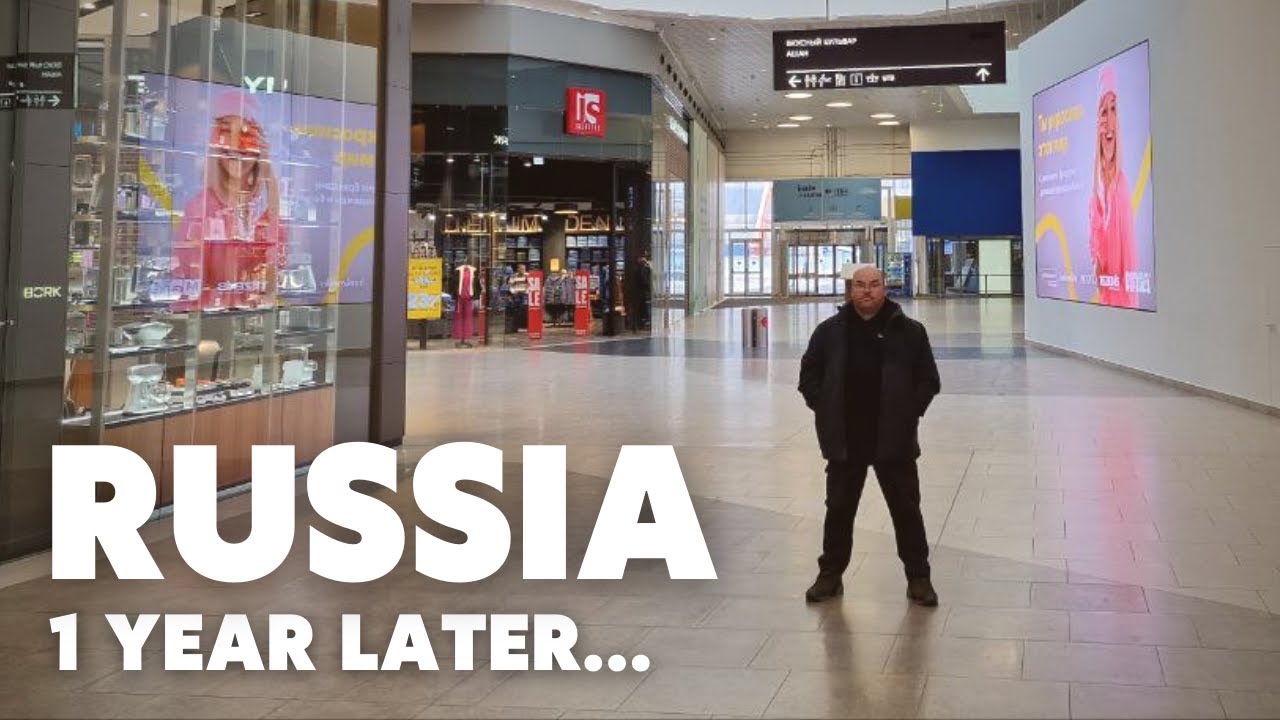 Russian TYPICAL Shopping Mall After 1 Year of Sanctions