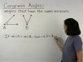 Understanding Congruent Angles
