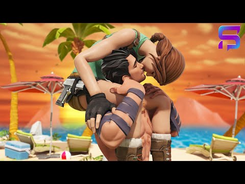 Raz Lara Croft Fall In Love Fortnite Short