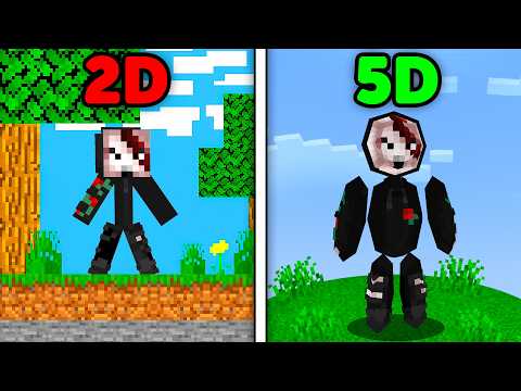 Se Puede Jugar a Minecraft 2D y 5D?