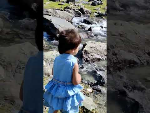 Sonmarg beauty #cutebaby #nature #kashmir #mountains #mountainlife #trending #viralvideo #shorts