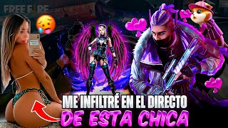 Me Infiltré En El Directo De Esta Chica Y Termine Soprendiendola 😏